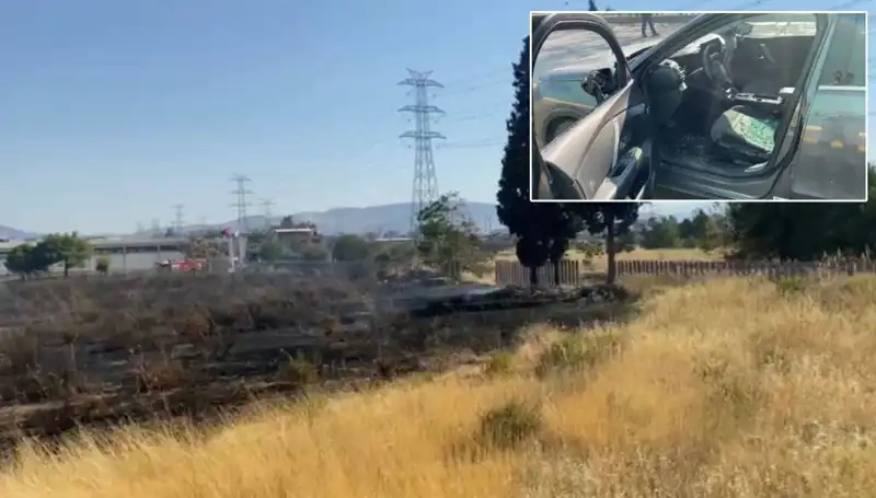 İzmir’de Otluk Alanda Başlayan Yangın, AVM Otoparkına Ulaştı: Yaşananlar!