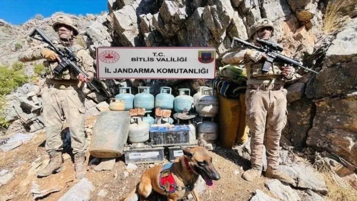 Bitlis Kırsalında PKK’ya Büyük Darbe: Operasyonda Önemli Miktarda Malzeme Ele Geçirildi