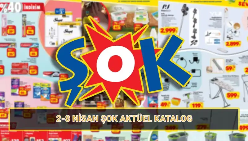 ŞOK 2-8 Nisan Kataloğu: Temizlik Ürünleri ve İndirimli Beyaz Eşyalar Sizi Bekliyor!