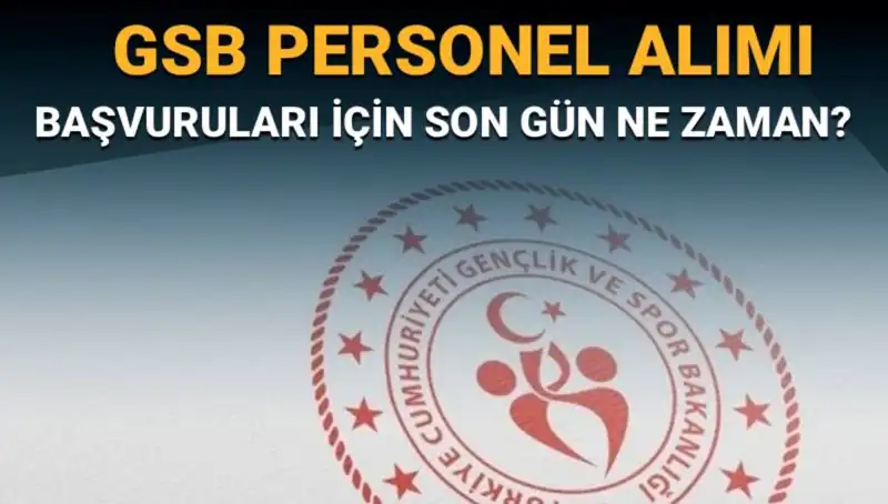 Gençlik ve Spor Bakanlığı Personel Alımı: Başvuru Tarihleri ve Detayları