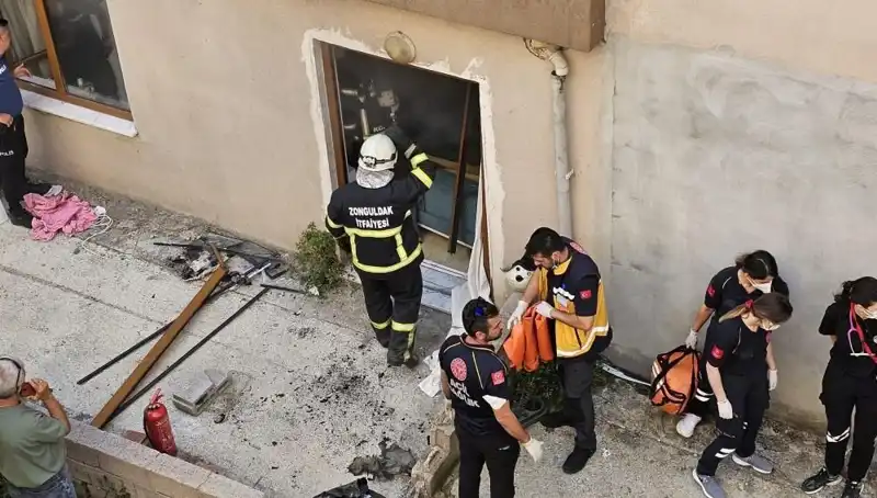 Zonguldak'ta Geceyi Karanlığa Boğan Korkutucu Patlama Olayı