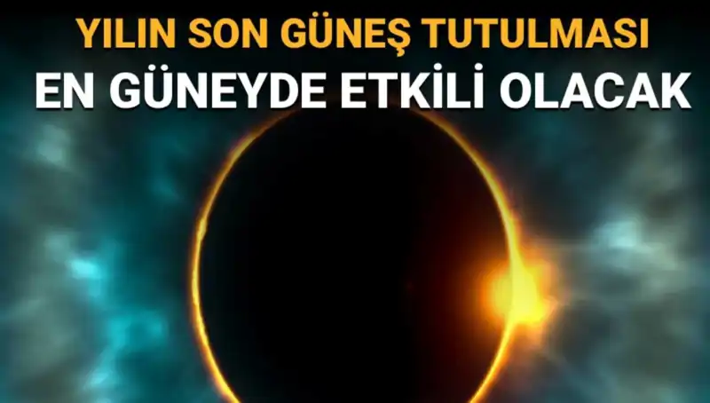 Eylül’de Eşsiz Bir Güneş Tutulması Yaşanacak: Ay, Güneş’i Yüzde 85 Oranda Örtecek!