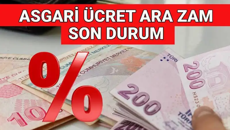 2025'te Asgari Ücreti Etkileyecek Ara Zam Beklentileri Hızla Artıyor