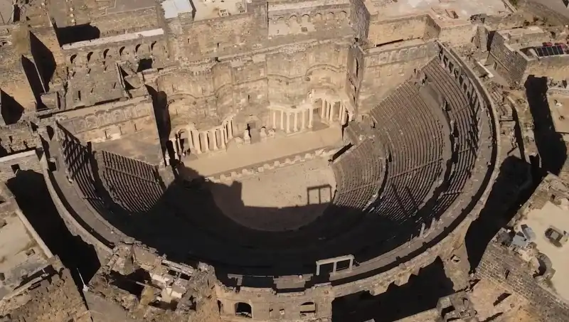 Esad Rejiminin Askeri Kışlası, Busra Antik Kenti’ni Yeniden Hayata Geçiriyor!