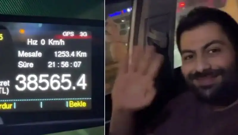 22 Saat Açık Kalan Taksimetre ile Şehir Şehir Dolaşan Yolculuk