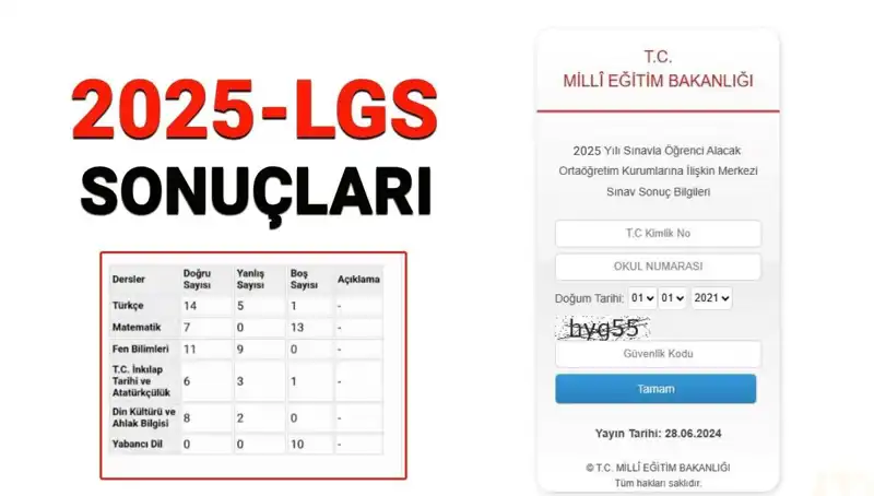 2025 LGS Sınav Sonuçları Ne Zaman Açıklanacak? İşte Gözler Önündeki Son Gelişmeler!