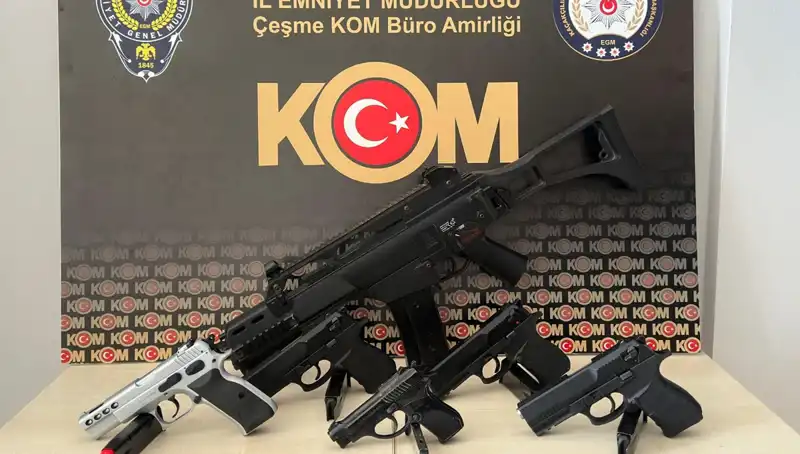 Çeşme'de Suç Örgütüne Yapılan Operasyonda 3 Şahıs Tutuklandı