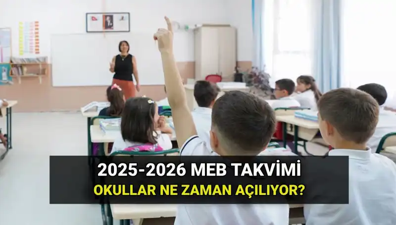 Yaz Tatilinin Ardından Okullar Ne Zaman Açılacak? Tüm Tarihler Burada!