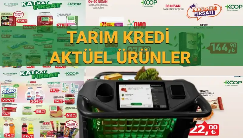 Tarım Kredi Marketleri'nde Nisan Ayına Özel Büyük İndirimler!