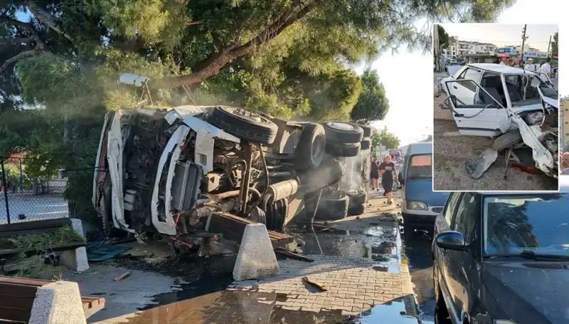 Freni Patlayan Kamyon, Trafik Işığında Bekleyen Araçları Biçti: Olayın Ayrıntıları