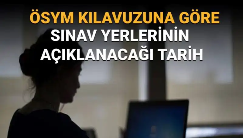 2025 YKS Sınav Yerleri Açıklanıyor: ÖSYM'den Tarih Açıklaması Geldi!