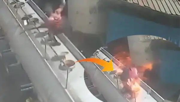 Sigara İçen Adamın Tanker Kapağını Açması Bomba Gibi Patladı