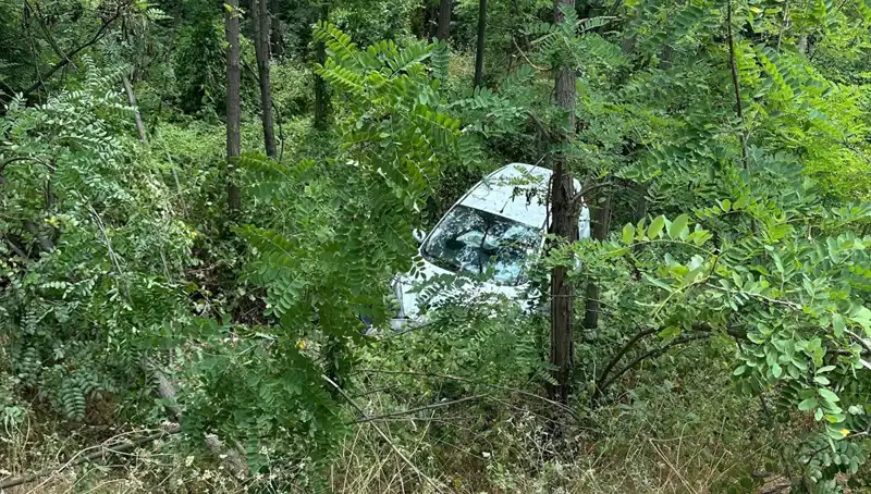 Kontrolden Çıkan Otomobilin Şarampole Yuvarlanmasının Ayrıntıları Ortaya Çıktı