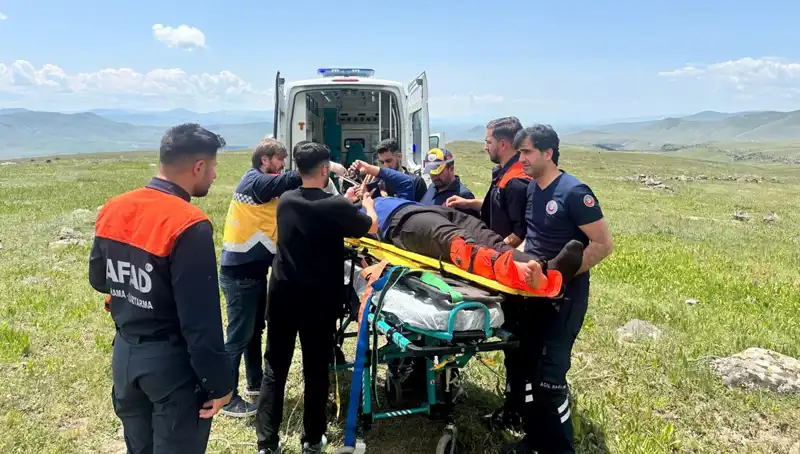 Dağlarda Düşen Çobana Destek: Kurtarma Operasyonu Başarıyla Tamamlandı