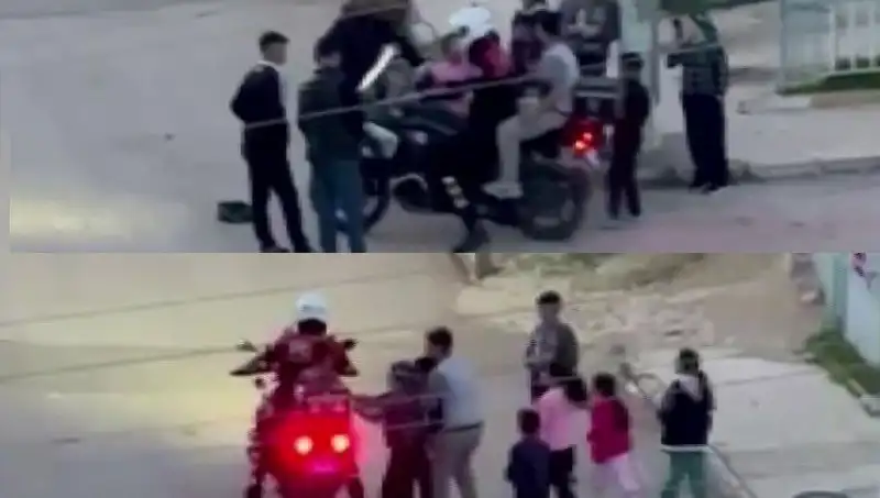 Minik Yüreklerin Gözdesi: Polis Memuru Çocukları Motora Bindirdi!