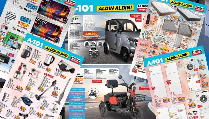 A101 Perde, Halı, Yatak ve Elektronik Mutfak Ürünleri ile Şıklığı Yakalayın!