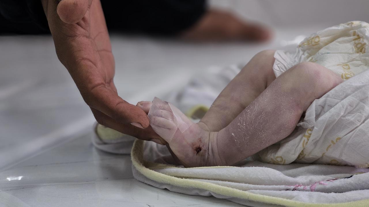 Gazze'de Soğuktan Koruma Nöbeti