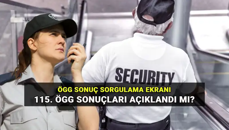 EGM 115. Dönem Özel Güvenlik Sınav Sonuçları Açıklanıyor! Sonuçları Nasıl Sorgulayabilirsiniz?