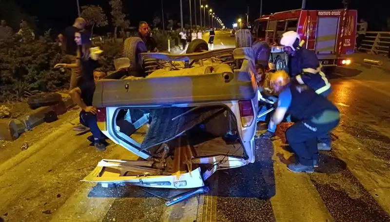 Kavşakta Büyükkaza: İki Ağır Yaralı ve Toplam Yedi Yaralı Var